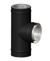Тройник 90° Permeter Ultra Ø150 мм. PM25 (Чёрный)