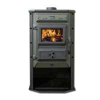 Печь-камин TimSistem "Magic Stove" Серый. [Ø120; 8кВт; до 150m³/60m²][8кВт; 160m³]